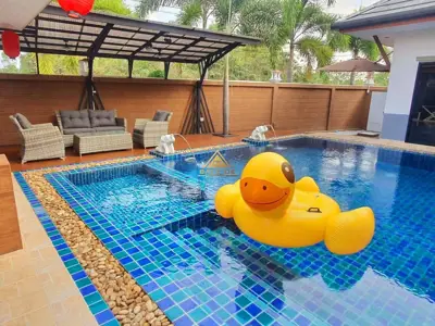 Single house for rent with swimming pool Dusit Village 3 - Haus - Wat Yannasangwararam - 