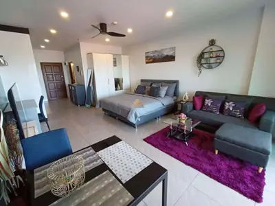 View Talay 5 D studio for rent in Jomtien  - Eigentumswohnung - Jomtien - 