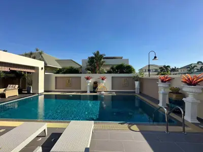 Pool Villa 2 Beds 3 Baths Near Regent International Schools for SALE - House - Nong Pla Lai - 