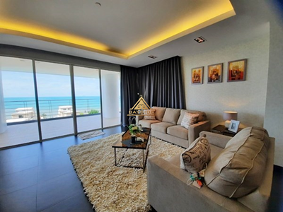 Beachfront Condo - Na Jomtien Area La Royale Beach - Condominium - Jomtien - 