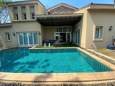Silk Road Pool Villa 3 bedrooms for Rent - Haus - Chaiyaphruek - 