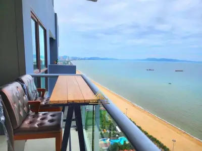 AERAS Beachfront Condo Jomtien Pattaya 1 Bed 1 Bath for SALE/RENT - Condominium - Jomtien - 