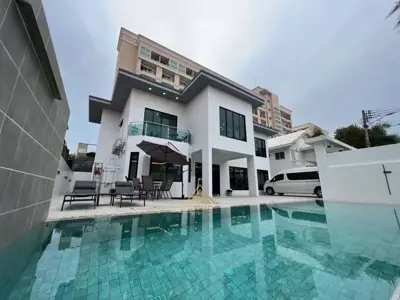 Luxury Modern Pool Villa near Land Office 5 Beds for SALE  - House - Thepprasit - 